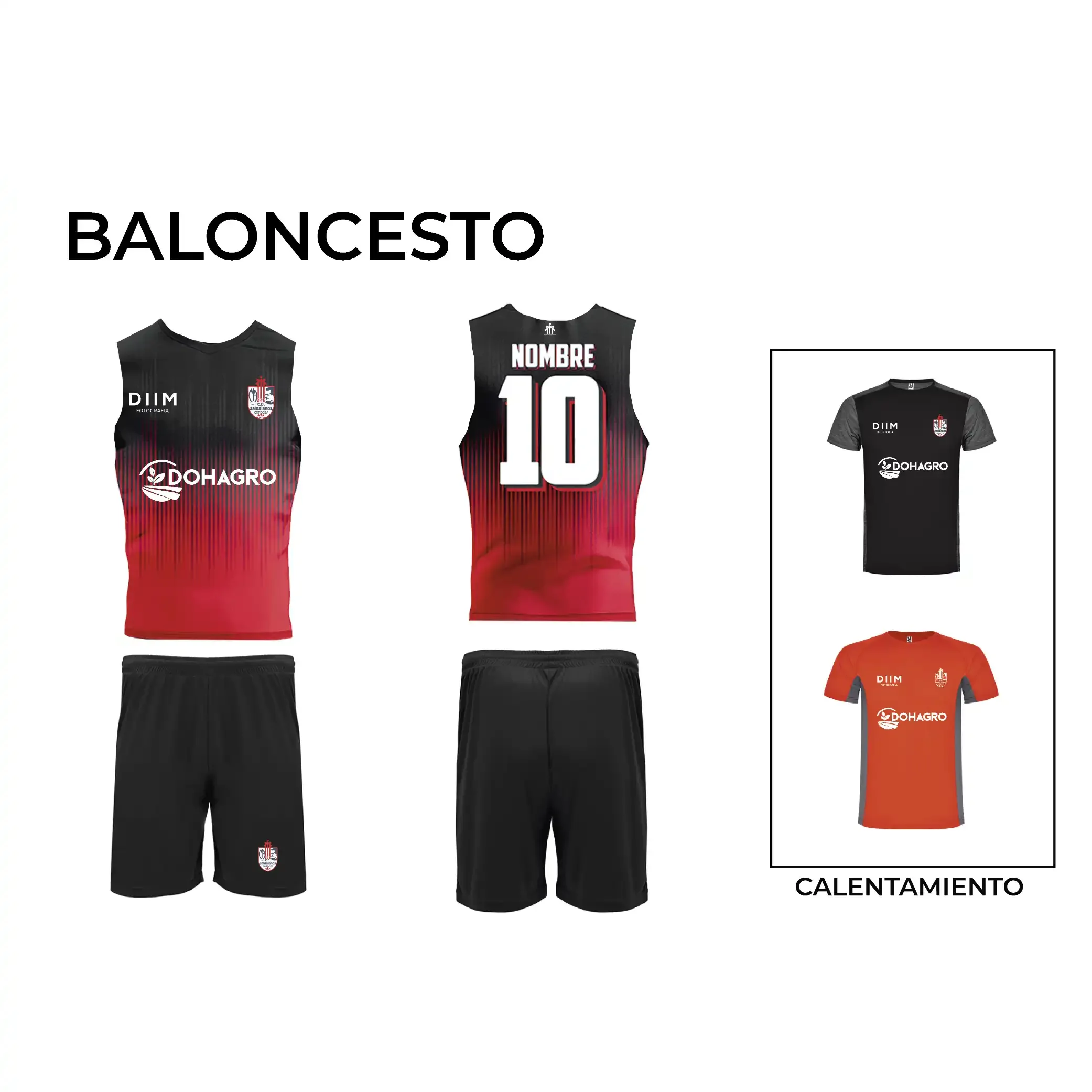 Equipación baloncesto
