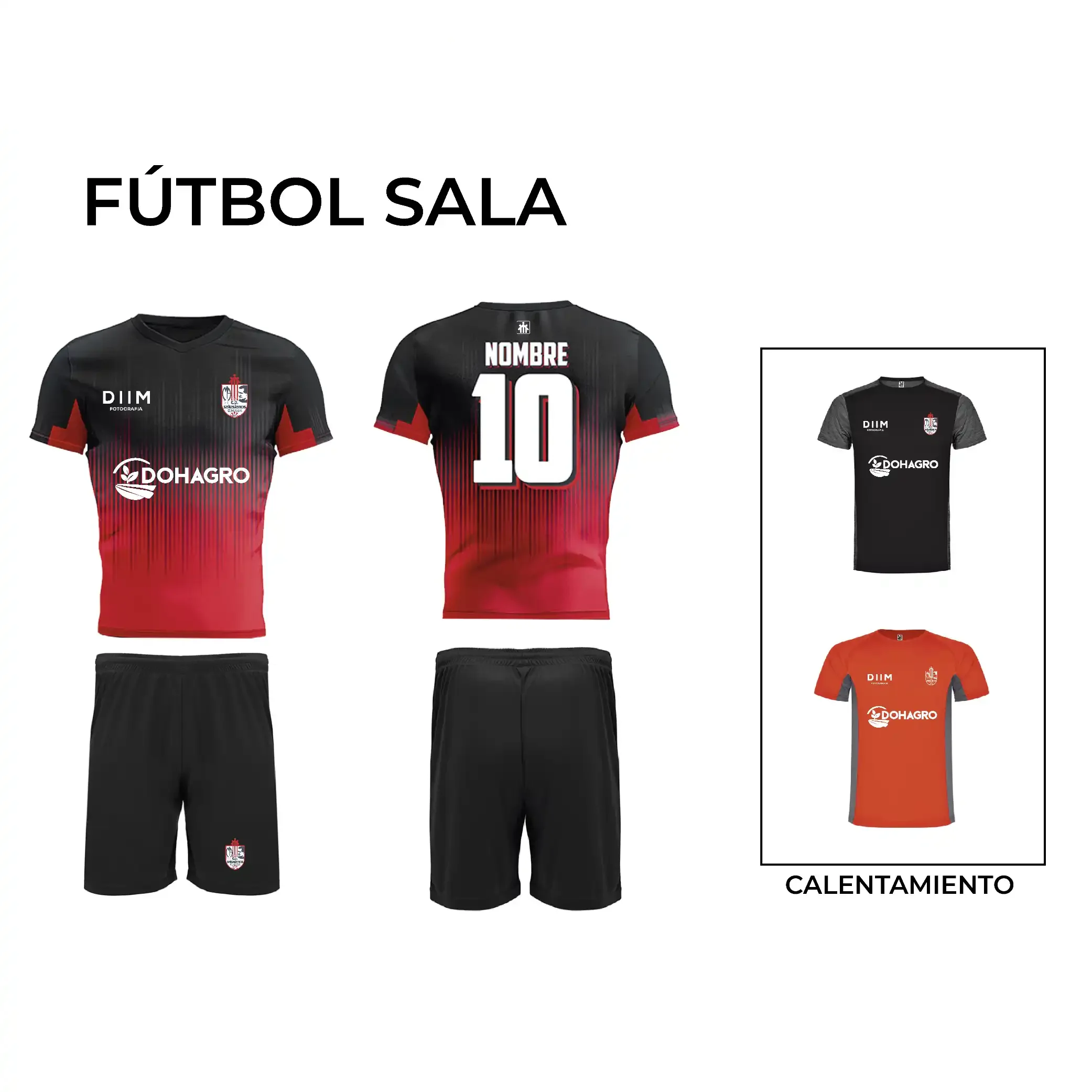 Equipación fútbol sala