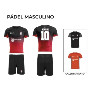Equipación pádel masculino