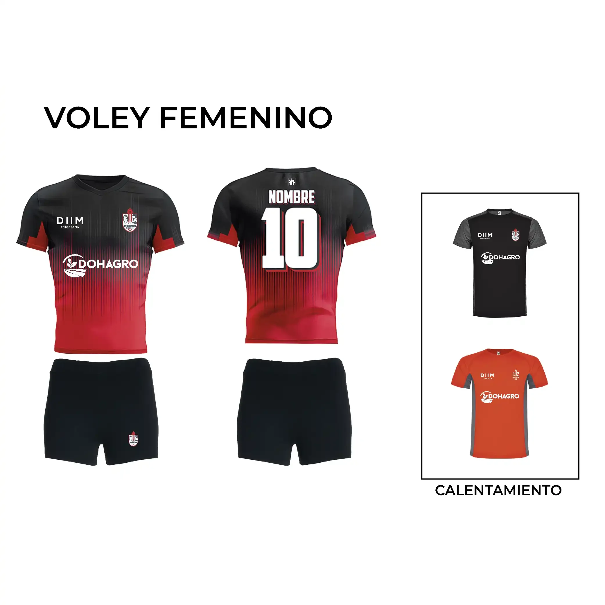 Equipación Voley Femenino