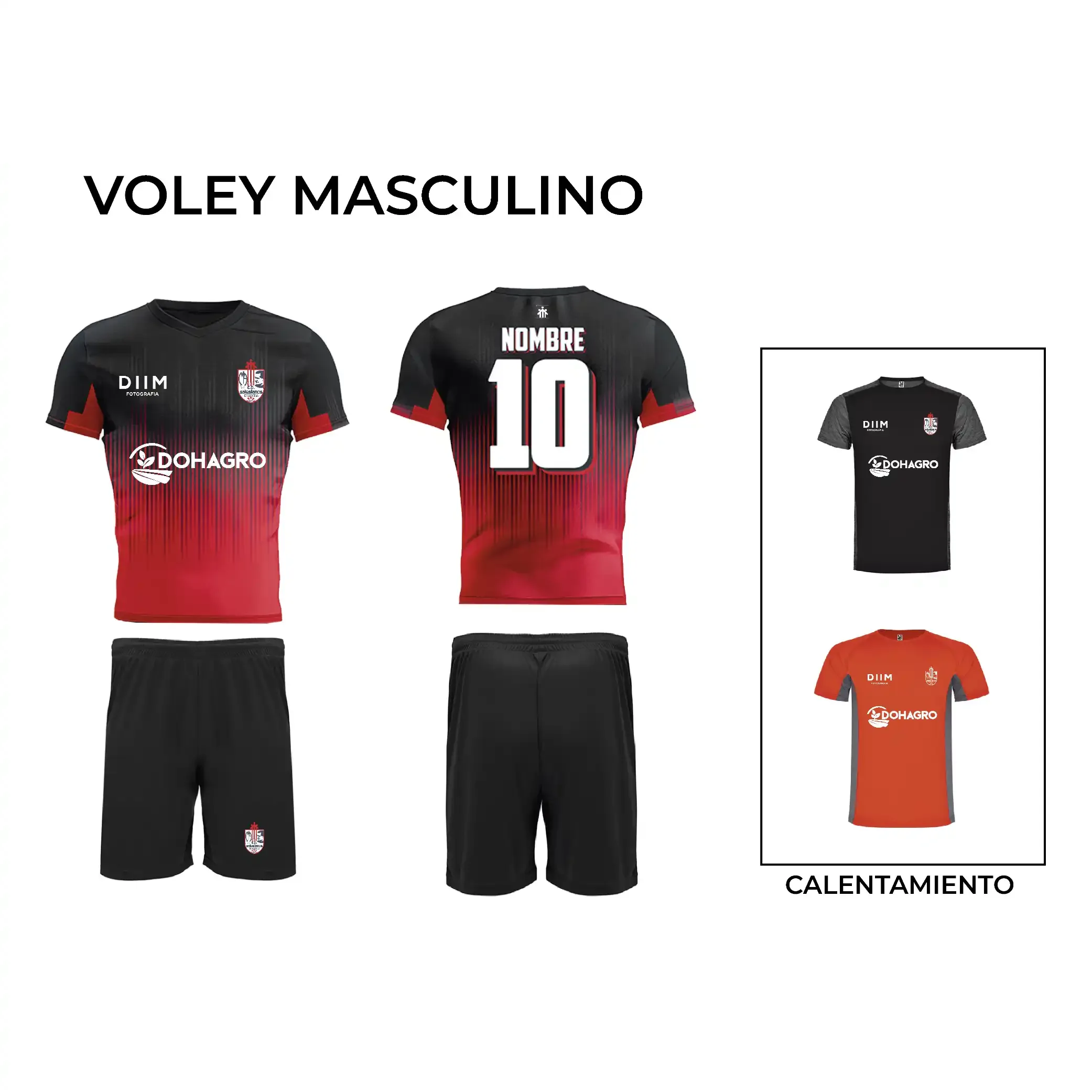 Equipación Voley Masculino
